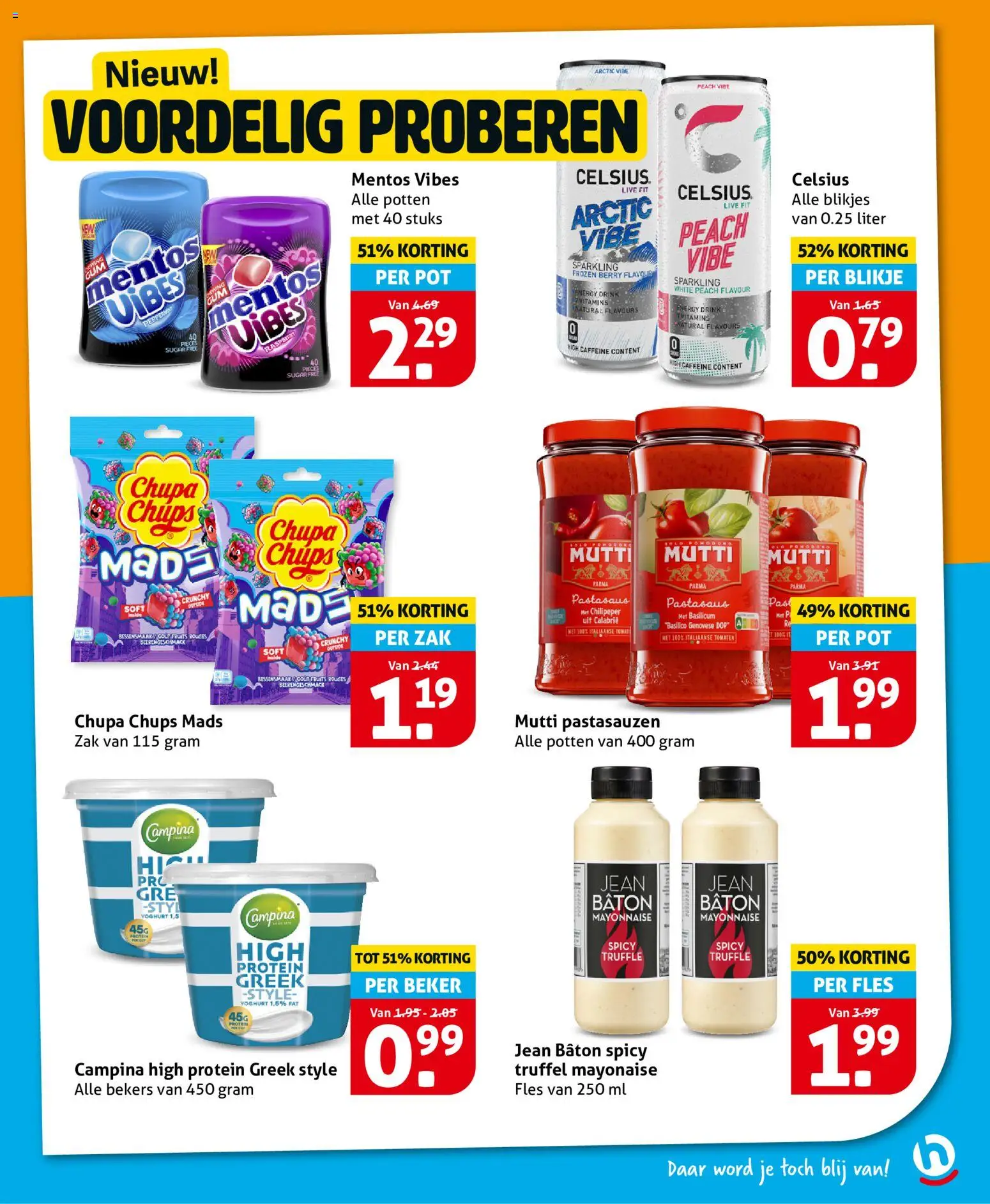 {H1} | Pagina: 23 | Producten: Beker, Pot, Fles, Mayonaise