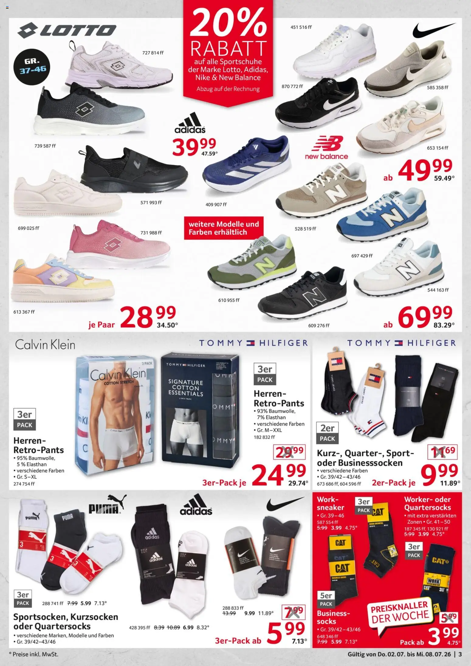 Selgros Non Food – gültig ab 02.07.2026 | Seite: 3 | Produkte: Jeans