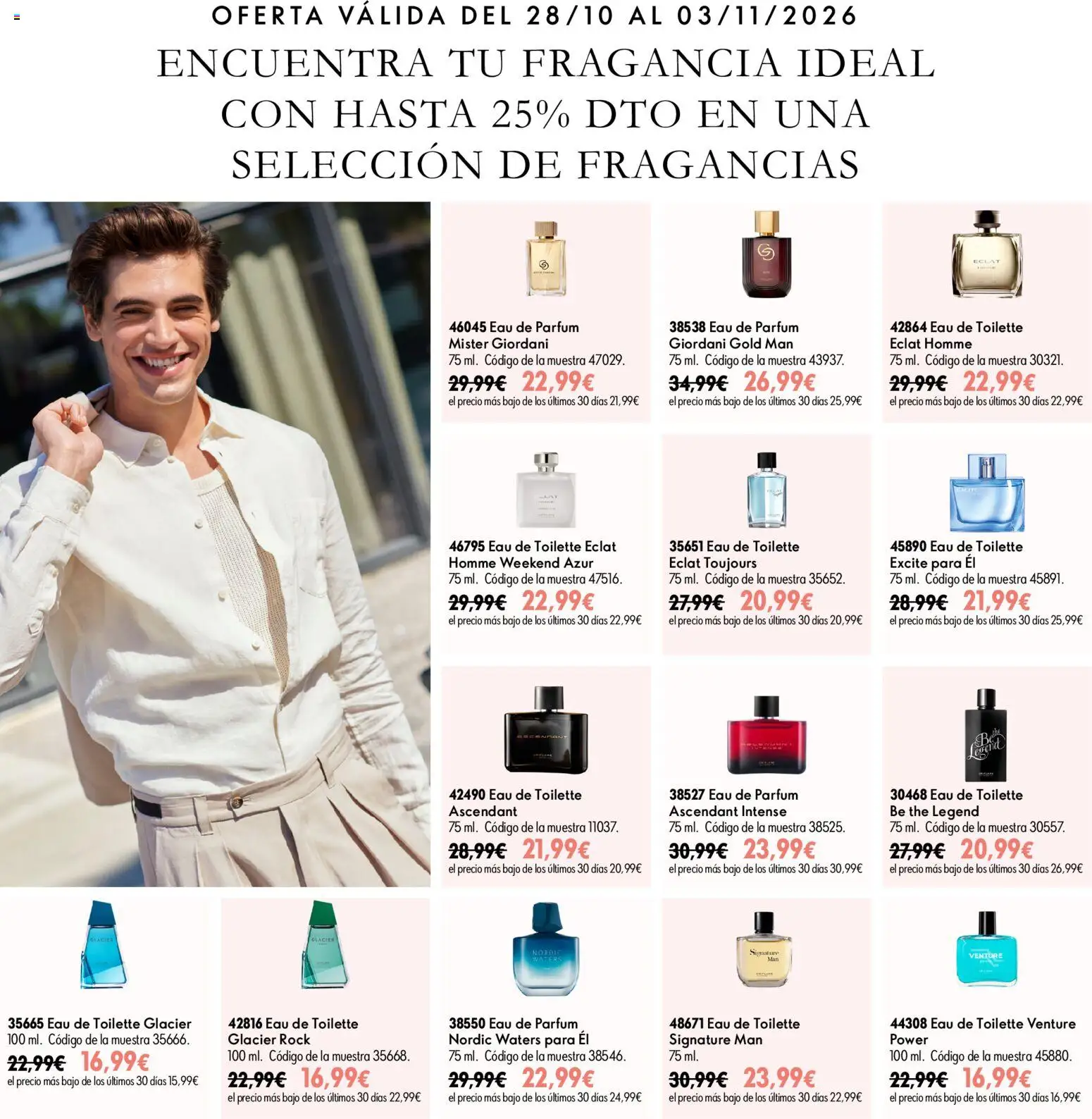 Oriflame Todas las ofertas de Campaña 15 │ válido desde el 28/10/2026 | Página: 12 | Productos: Fragancia, Eau de toilette, Eau de parfum