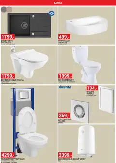 Náhled letáku BAUMAX leták od 01.09.2026 | Strana: 8 | Produkty: Dřez, Ventilátor, Umyvadlo, Wc