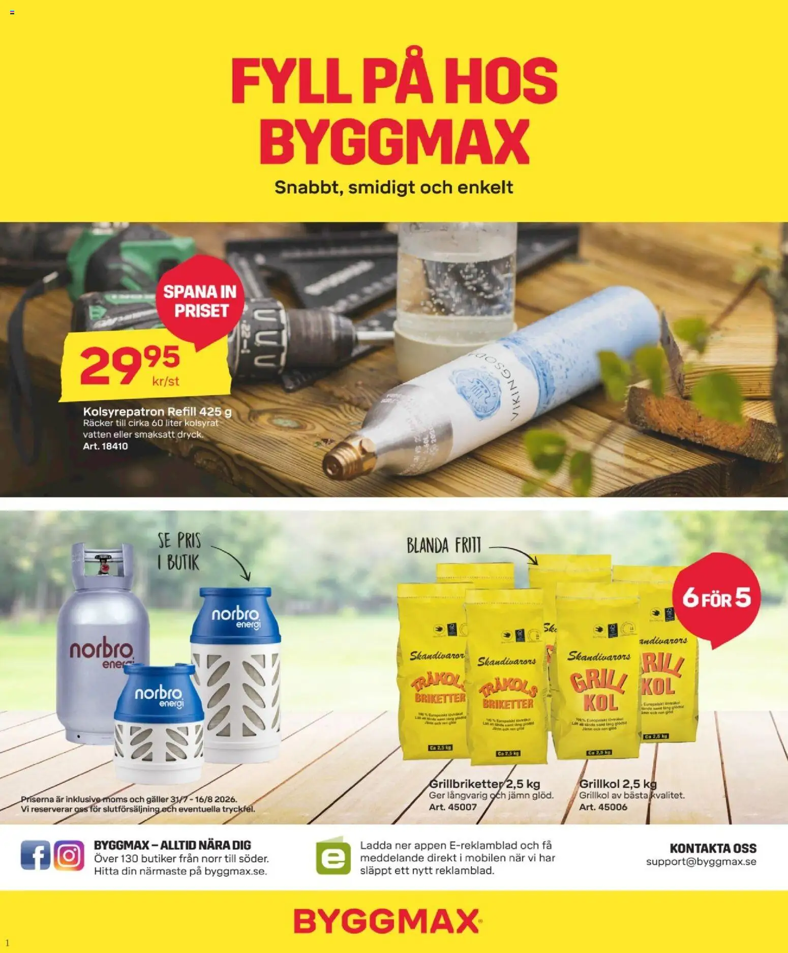 ByggMax reklamblad aktuell från 31/07/2026 | Sida: 8