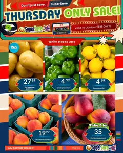 Super Save specials catalogue – valid from 15/10/2026