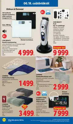 Lidl akciós újság - amely érvényes a következő dátumtól: 18.06.2026 | Oldal: 36 | Termékek: Szakállvágó, Fürdőszobaszőnyeg
