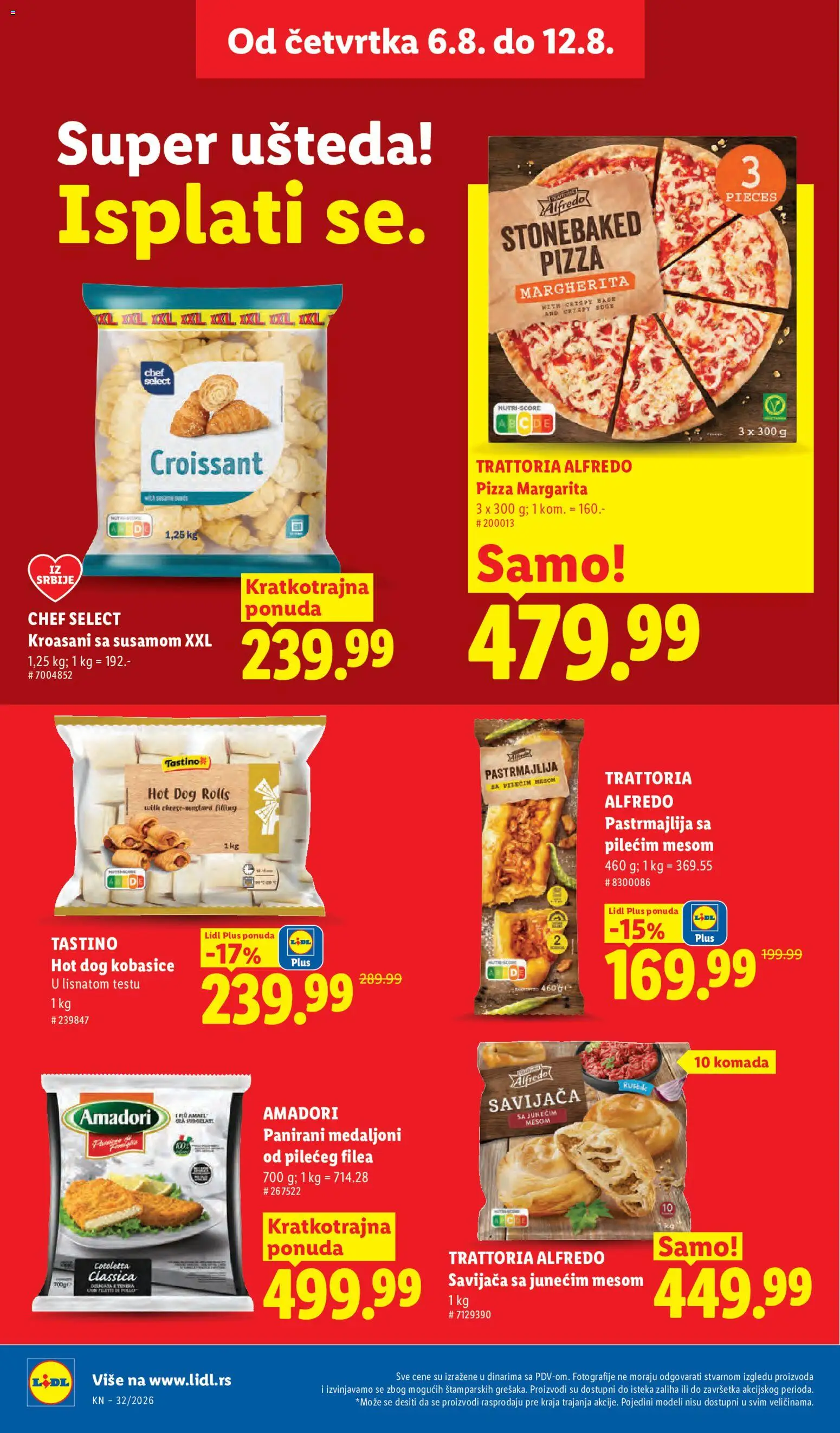 Lidl katalog - važi od 06.08.2026 | Strana: 26