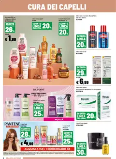 Anteprima del volantino Iper volantino Bellezza valido a partire dal 21/09/2026 | Pagina: 2 | Prodotti: Shampoo, Crema, The, Integratore alimentare