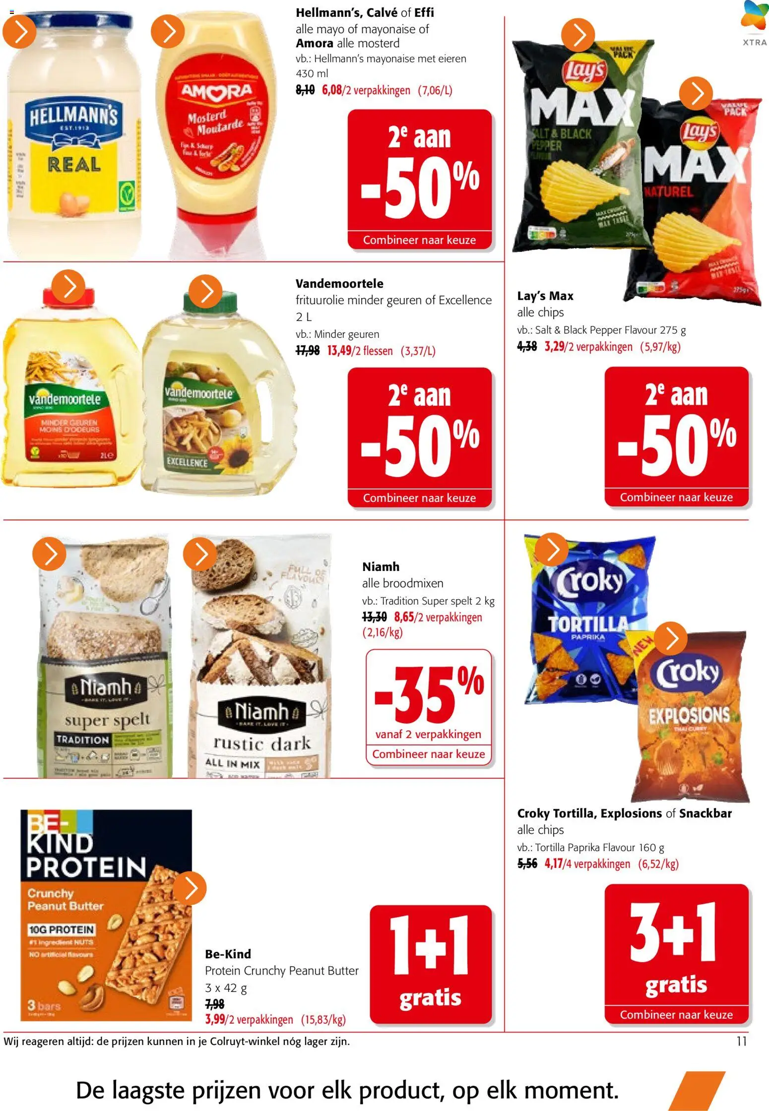 {H1} | Pagina: 11 | Producten: Chips, Paprika, Mayonaise, Eieren