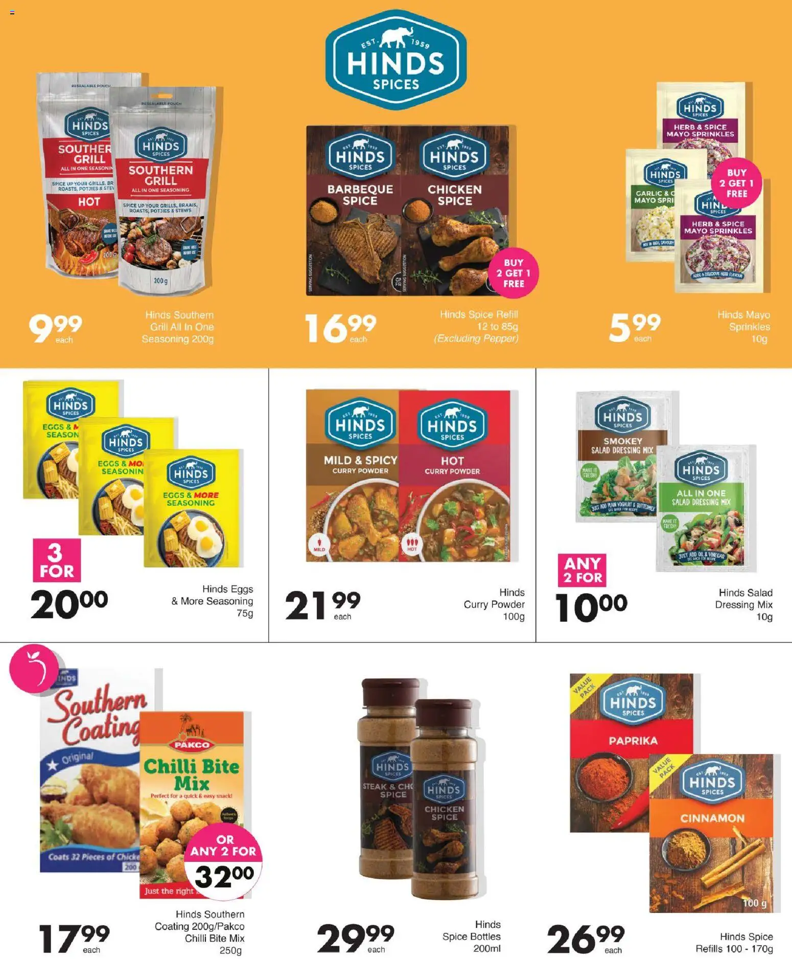 New Save catalogue – valid from 15/10/2026 | Page: 20 | Products: Salad dressing, Salad, Curry powder, Spices
