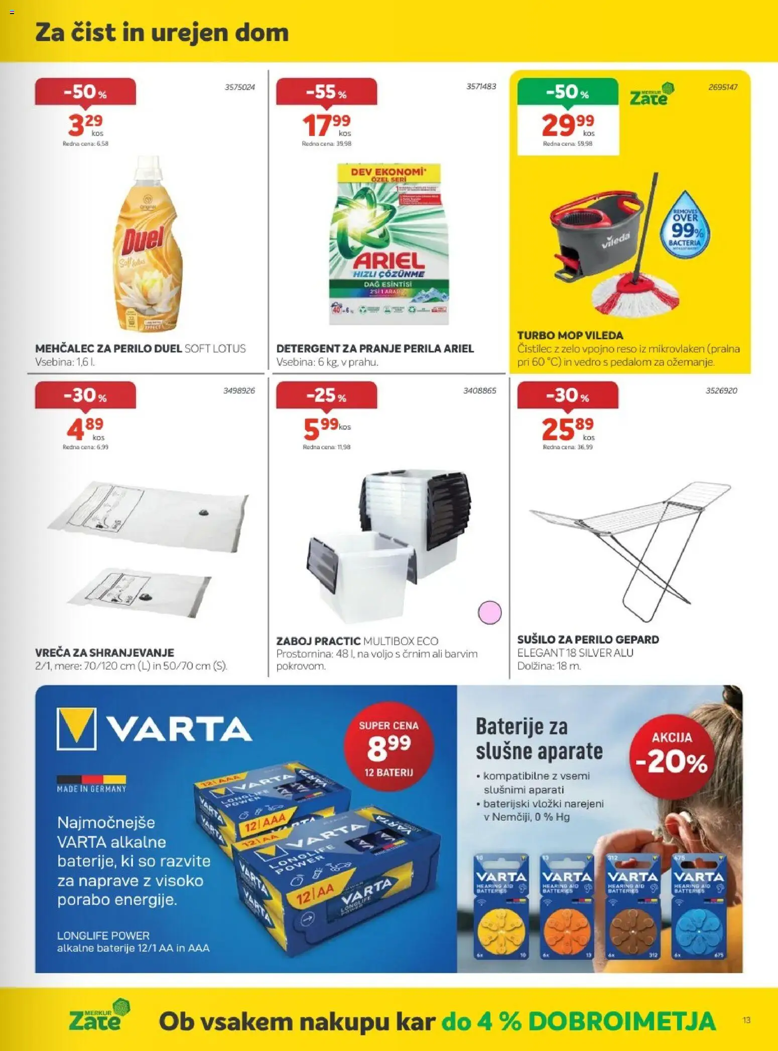 Novi Merkur katalog ponudbe – veljaven od 05.08.2026 | Stran: 13