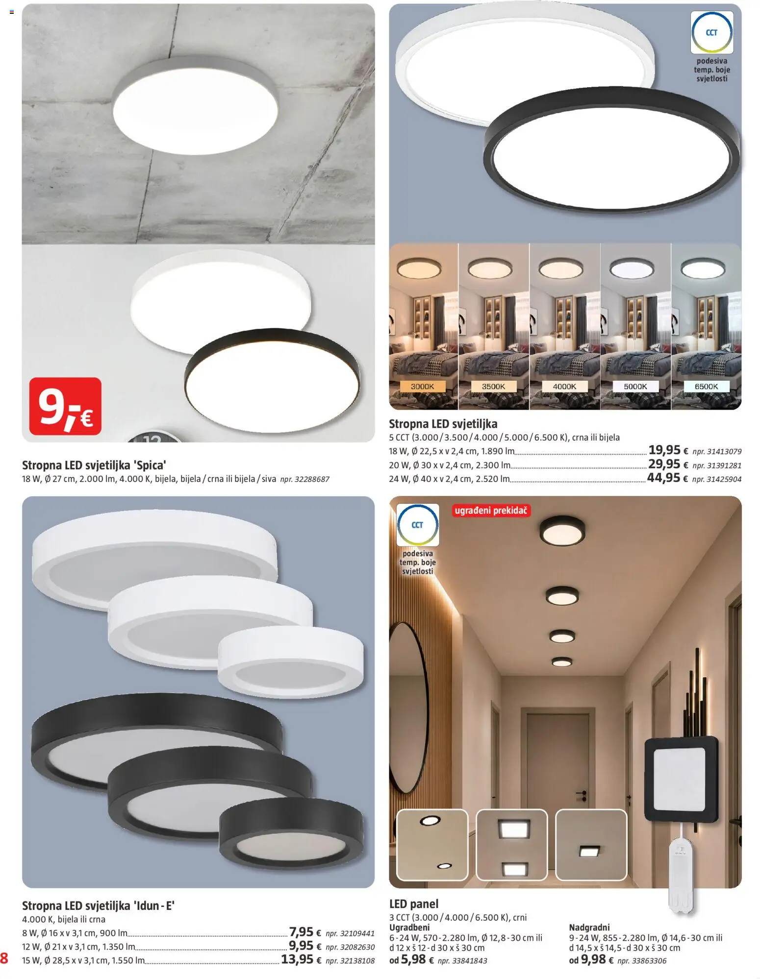 Bauhaus katalog | vrijedi od 15.07.2026 | Stranica: 8 | Proizvodi: Svjetiljka