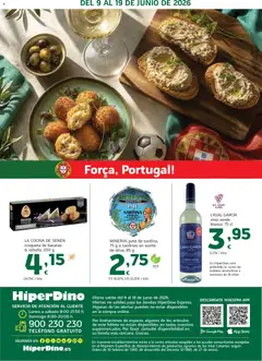 Vista previa HiperDino folleto válido desde el 09.06.2026 | Página: 10 | Productos: Paté, Teléfono, Cocina, Croquetas