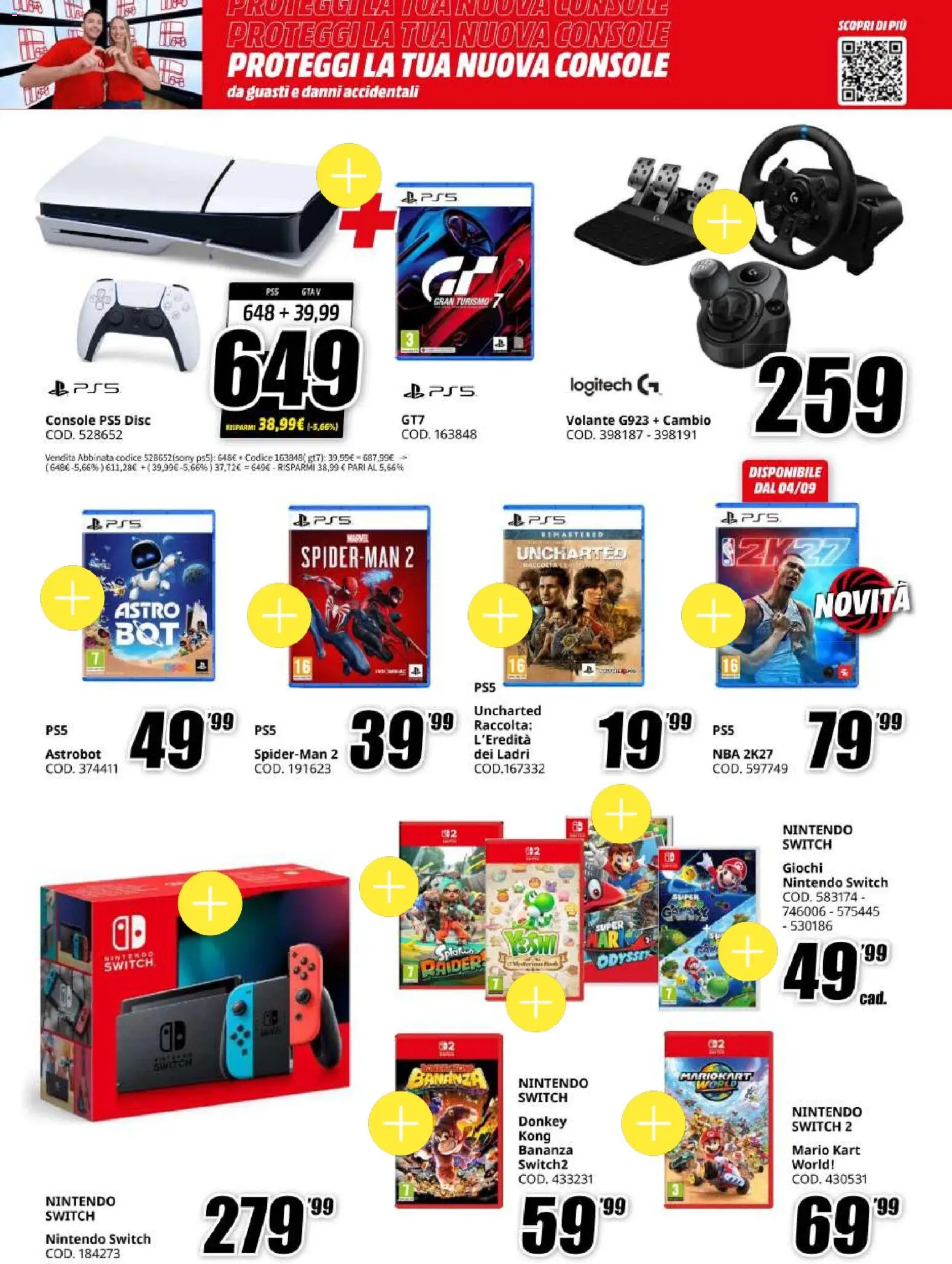 Volantino Media World del 01/09/2026 | Pagina: 19
