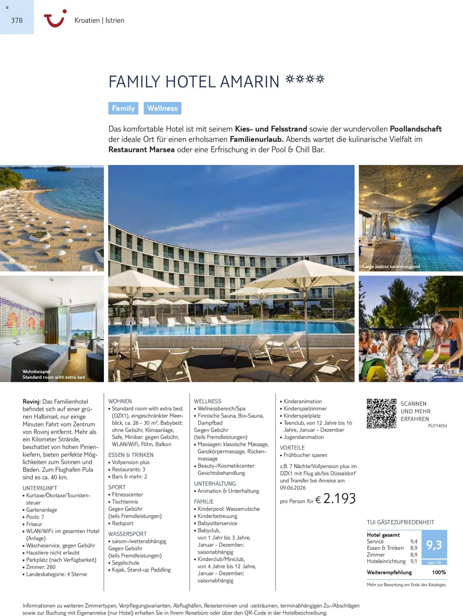 TUI Prospekt Südeuropa & Nordafrika 2026/27 – gültig ab 03.03.2026 | Seite: 378 | Produkte: Babybett