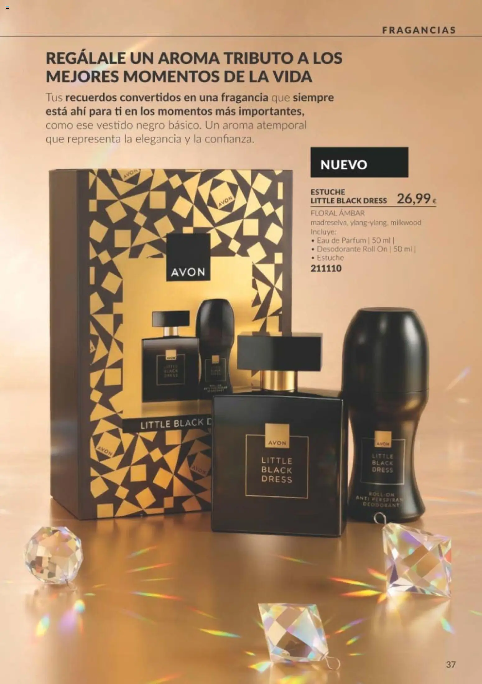 Catálogo AVON Black Friday │ válido desde el 01/11/2026 | Página: 37 | Productos: Fragancia, Desodorante, Eau de parfum