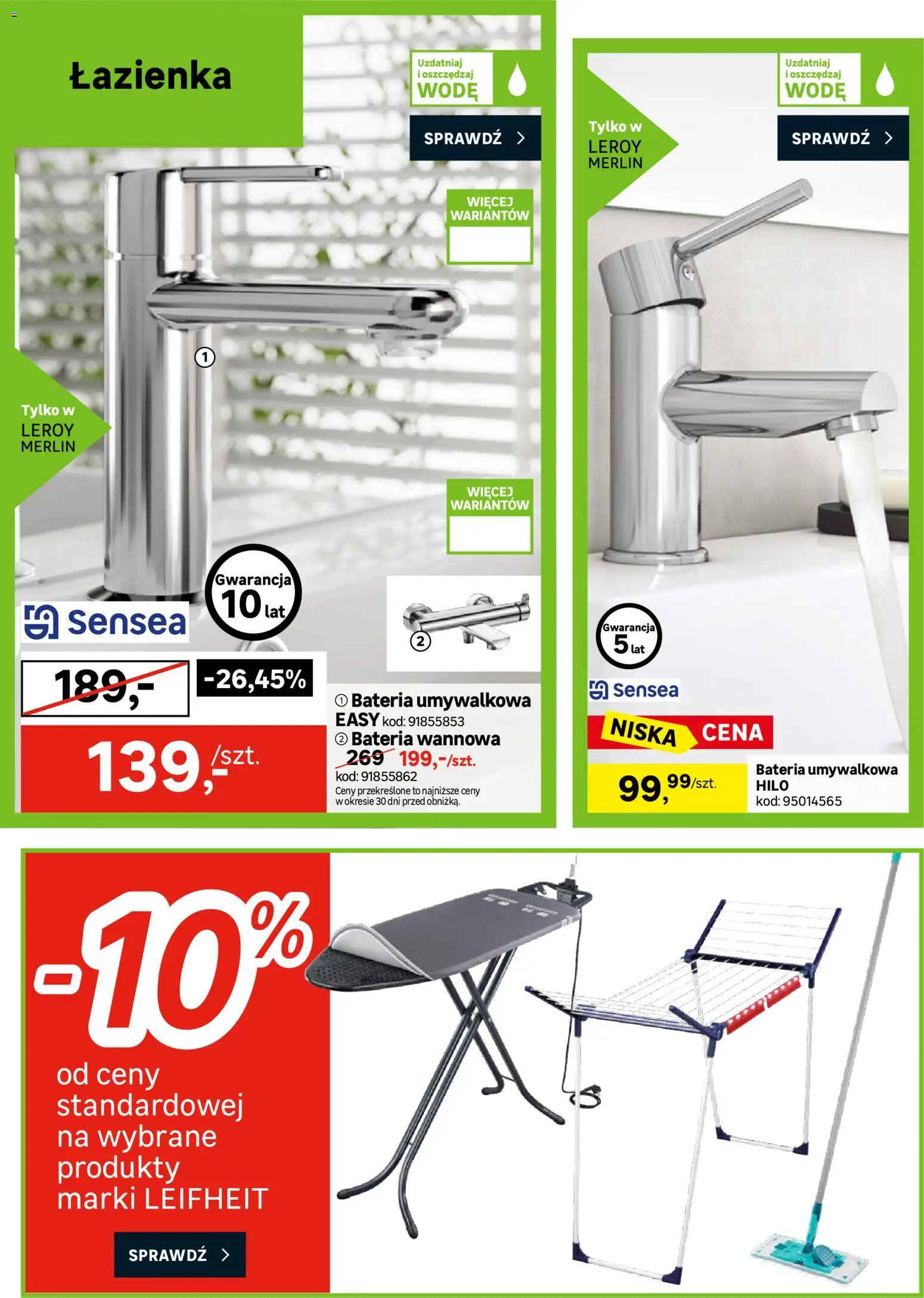 Leroy Merlin gazetka od 30.09.2026 | Strona: 8 | Produkty: Bateria