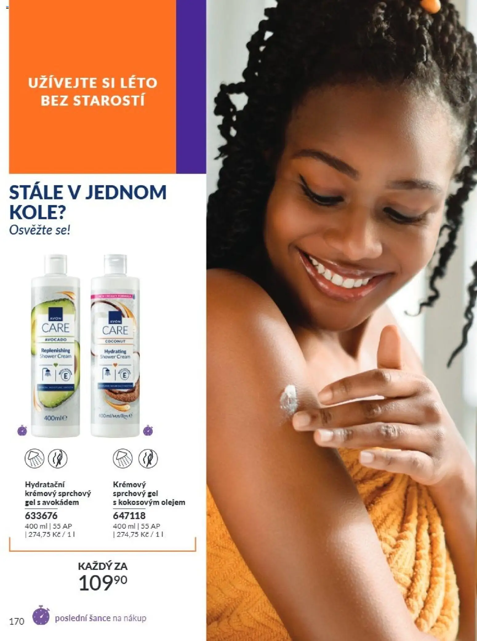 Avon Katalog 07/2026 od 01.07.2026 | Strana: 170 | Produkty: Sprchový gel