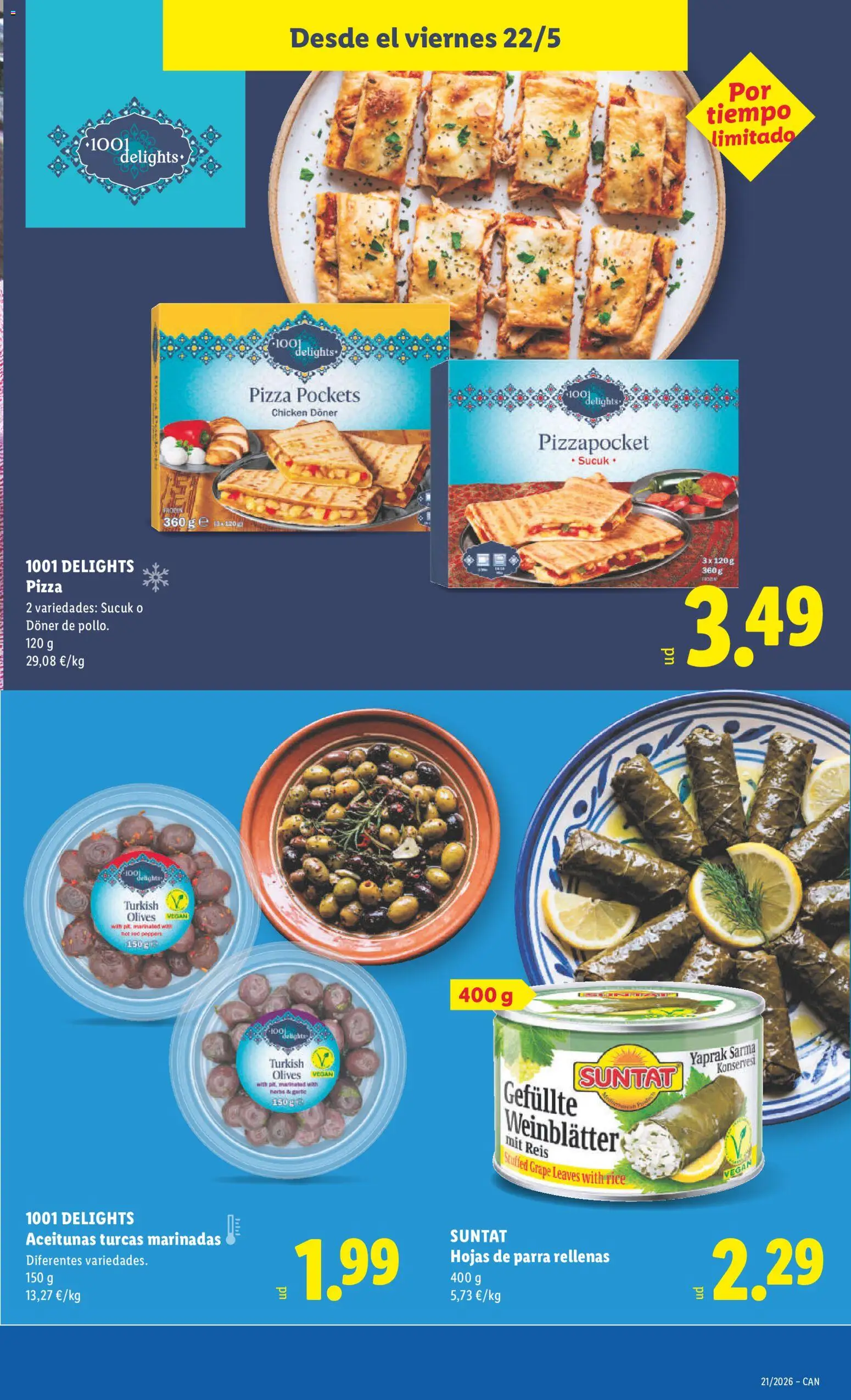 Lidl folleto │ válido desde el 18.05.2026 | Página: 33 | Productos: Pizza
