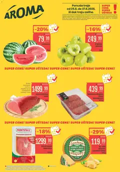 Aroma Market katalog Vikend ponuda - pregled Aroma Market kataloga - važi od 25.06.2026