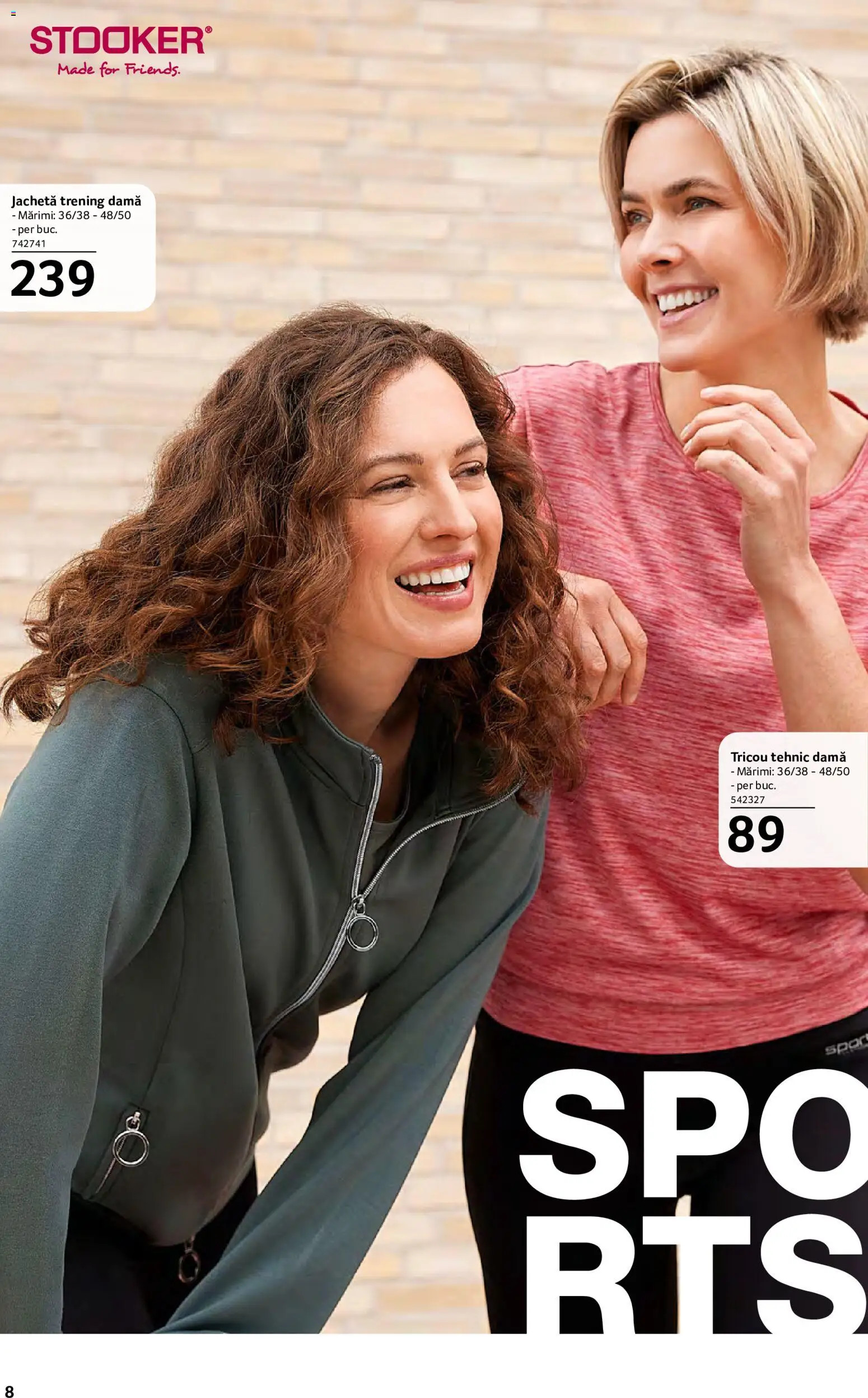 Noul catalog Selgros – valabil de la 15.05.2026 | Pagină: 8 | Produse: Jachetă, Trening, Tricou