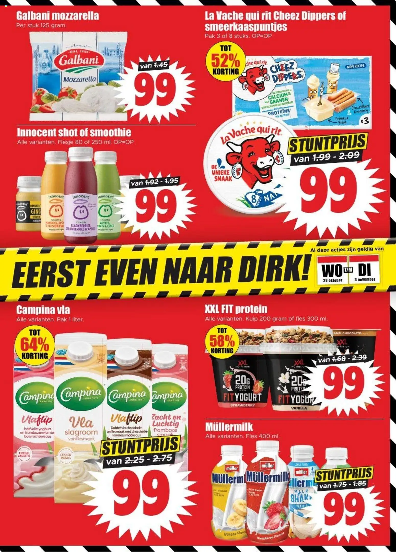 {H1} | Pagina: 5 | Producten: Smoothie, Mozzarella, Yoghurt, Chocolade