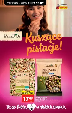 Pogląd oferty "Czekolada Milka Biscoff, 275 g, Milka Biscoff Creme With Wafer Crunchy Biscoff" - ważna od 21.09.2026 | Strona: 75