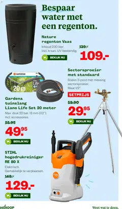 Welkoop folder - Voorbeeld van een folder van Welkoop, geldig van 27.04.2026 | Pagina: 21 | Producten: Tuinslang, Vaas, Festék