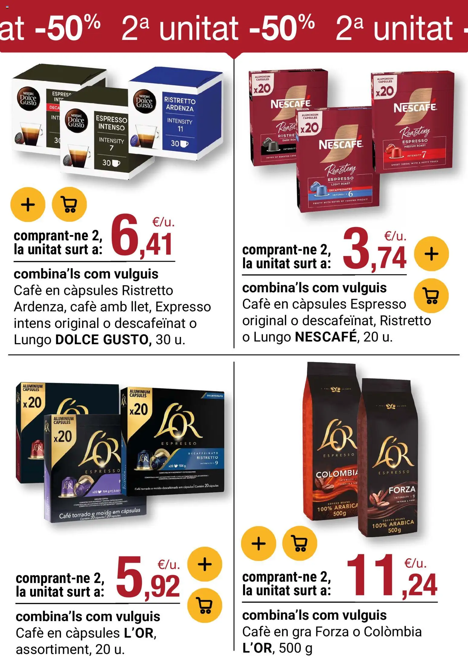 Bonpreu folleto │ válido desde el 29/09/2026 | Página: 18 | Productos: Cápsulas, Café