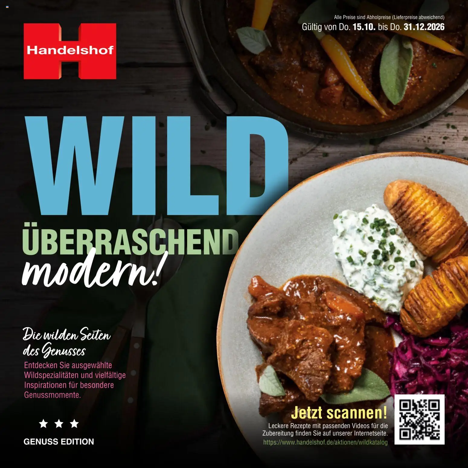 Handelshof Wildkatalog – gültig ab 15.10.2026 | Seite: 1