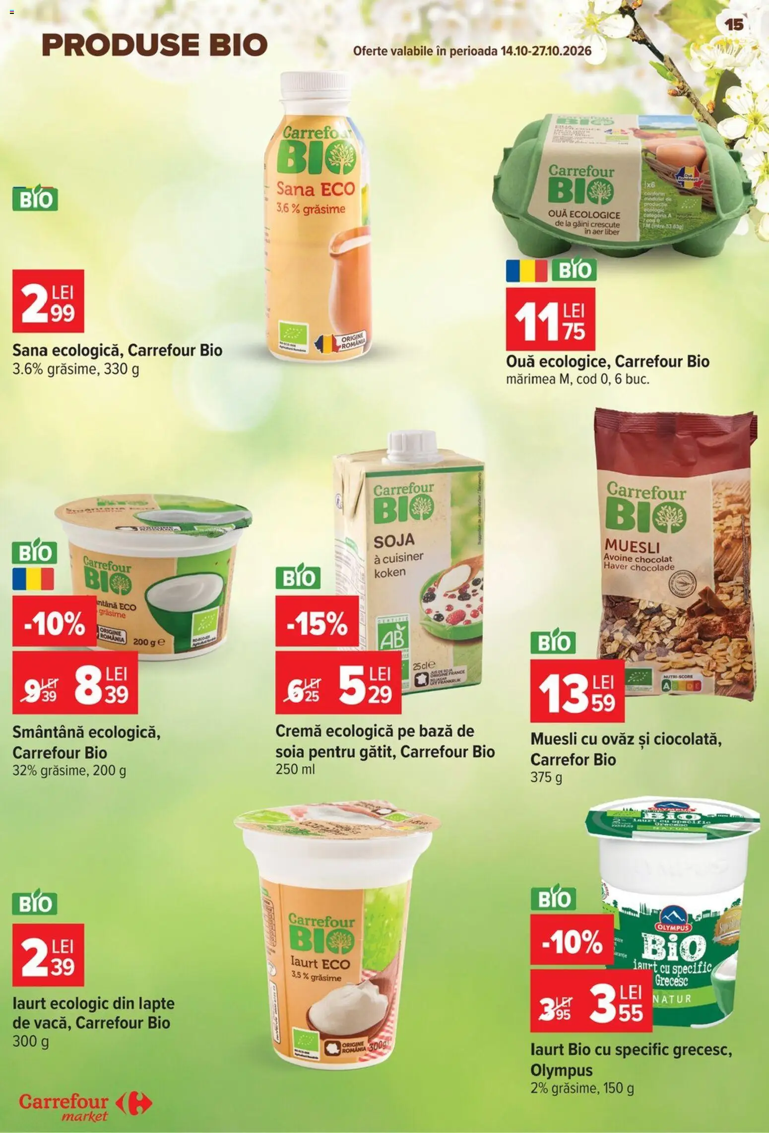 Noul catalog Carrefour – valabil de la 14.10.2026 | Pagină: 15