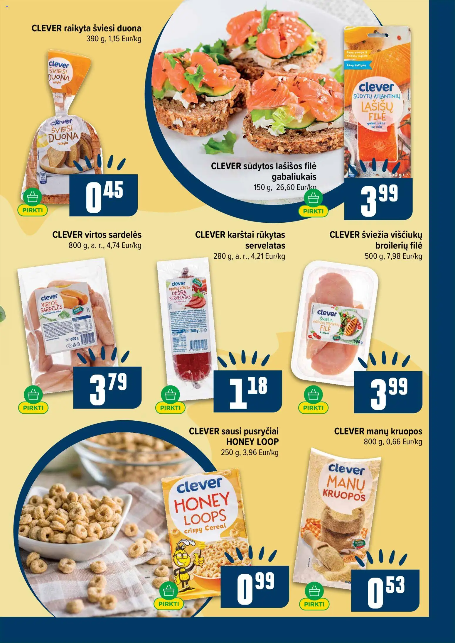 IKI akcijos nuo 25.05.2026 | Puslapis: 31 | Prekių: Sardelės, Kruopos, Lašišos, Dešra