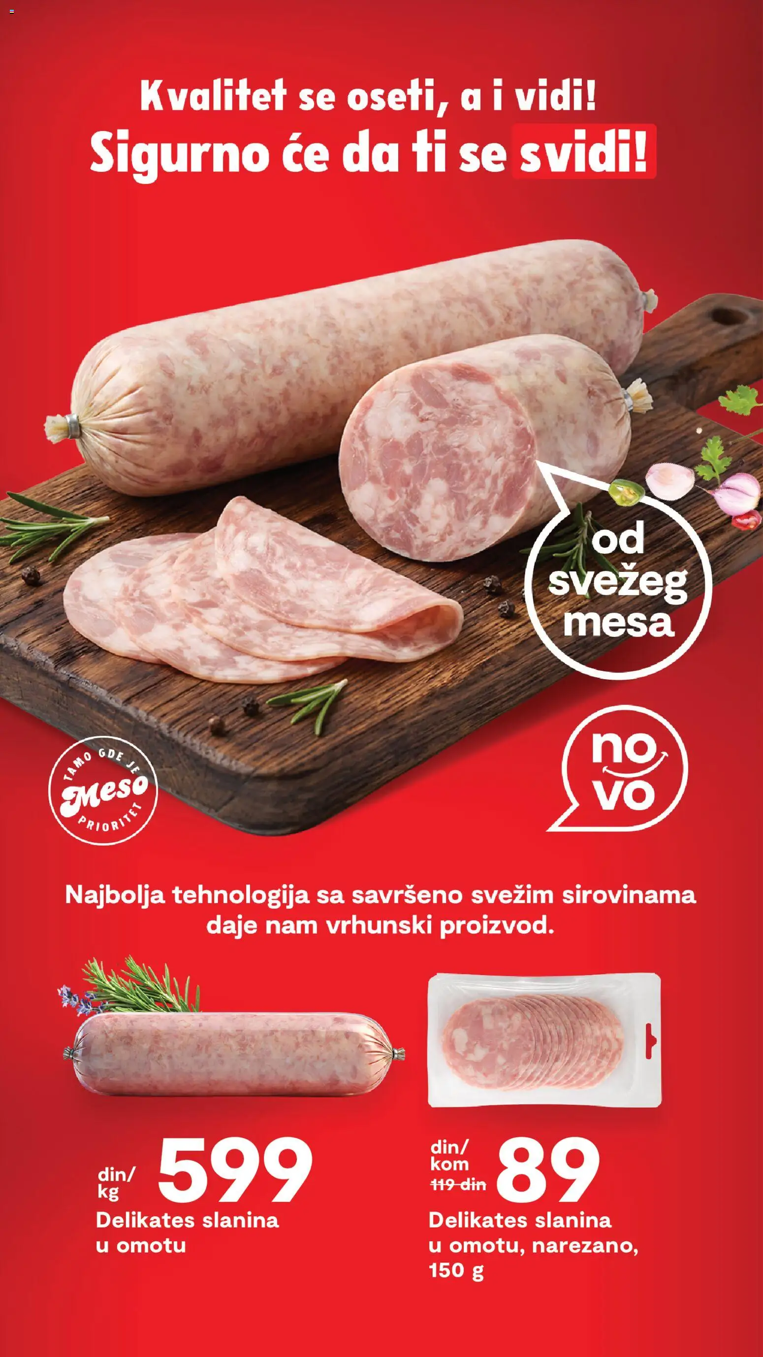 Matijevic katalog - važi od 08.05.2026 | Strana: 8 | Proizvode: Slanina