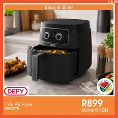 Tafelberg Furnishers specials catalogue – valid from 08/10/2026 | Page: 4 | Products: Fryer, Air fryer