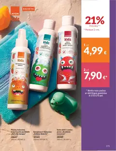 AVON leidinys galioja nuo 01.06.2026 | Puslapis: 173 | Prekių: Balzamas, Šampūnas, Dušo želė