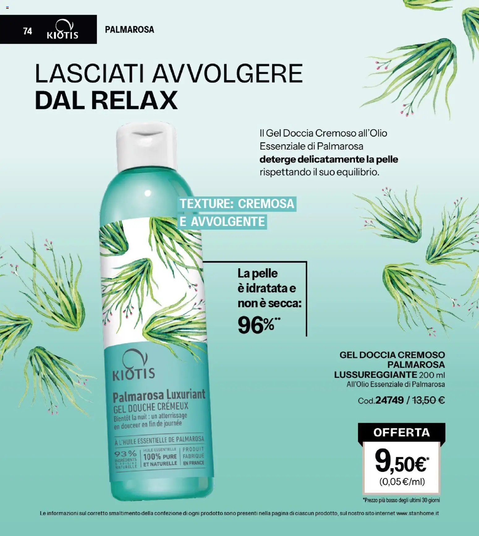 Volantino Stanhome del 08/09/2026 | Pagina: 75 | Prodotti: Basso, Gel doccia, Doccia