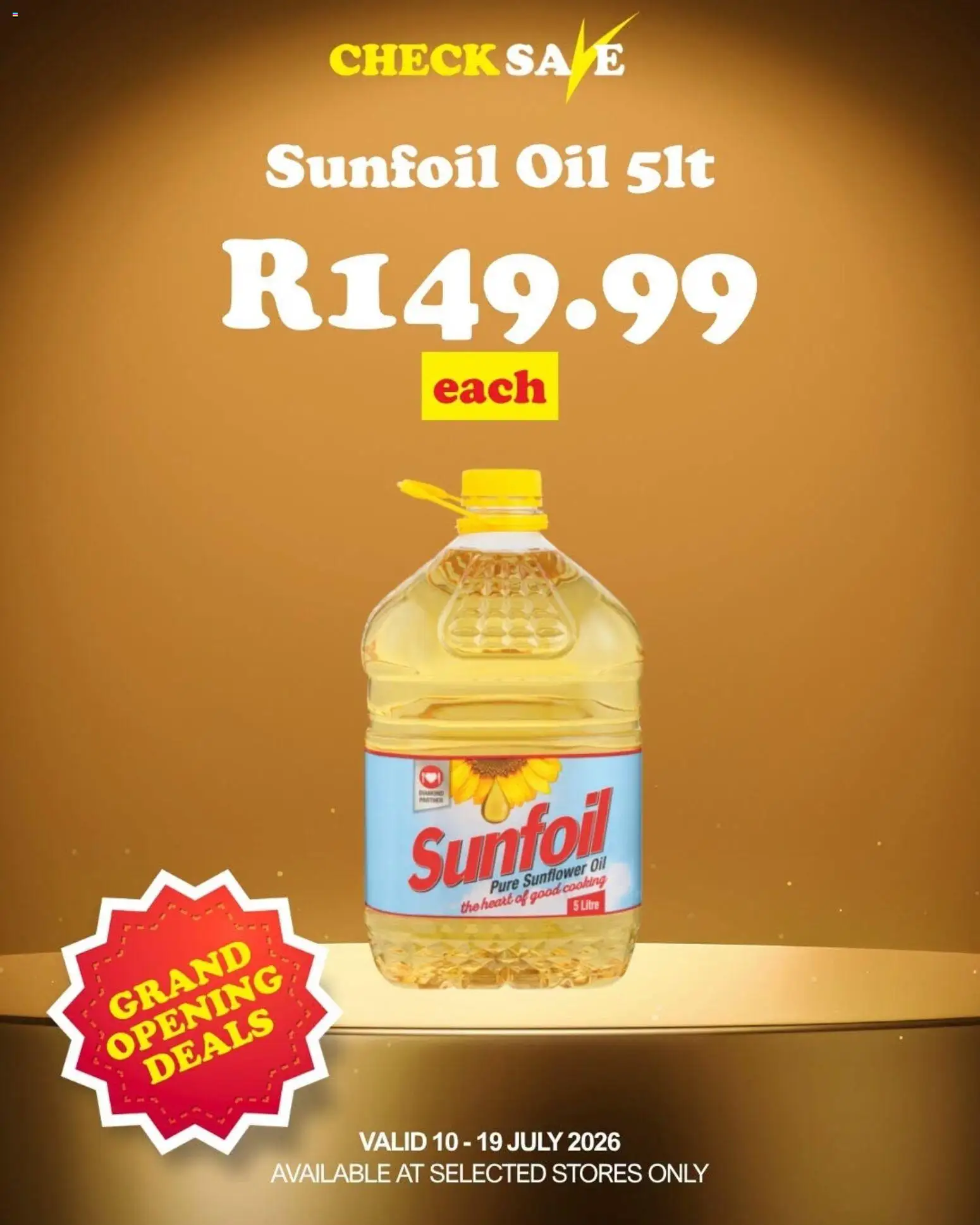 New Check Save catalogue – valid from 10/07/2026 | Page: 5 | Products: Oil