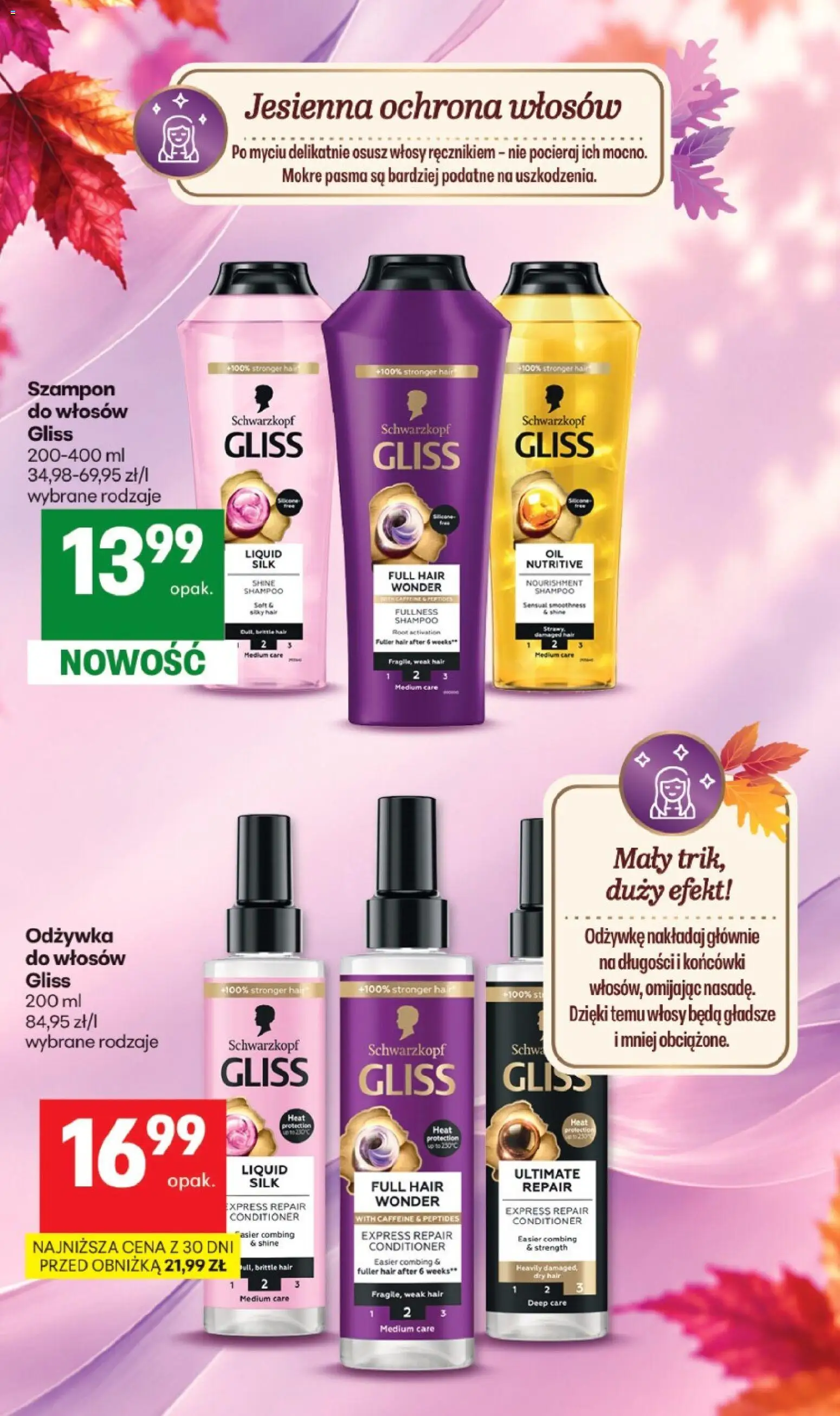 Delikatesy Centrum gazetka - Jesienne porządki od 17.09.2026 | Strona: 13 | Produkty: Szampon do włosów, Szampon, Odżywka