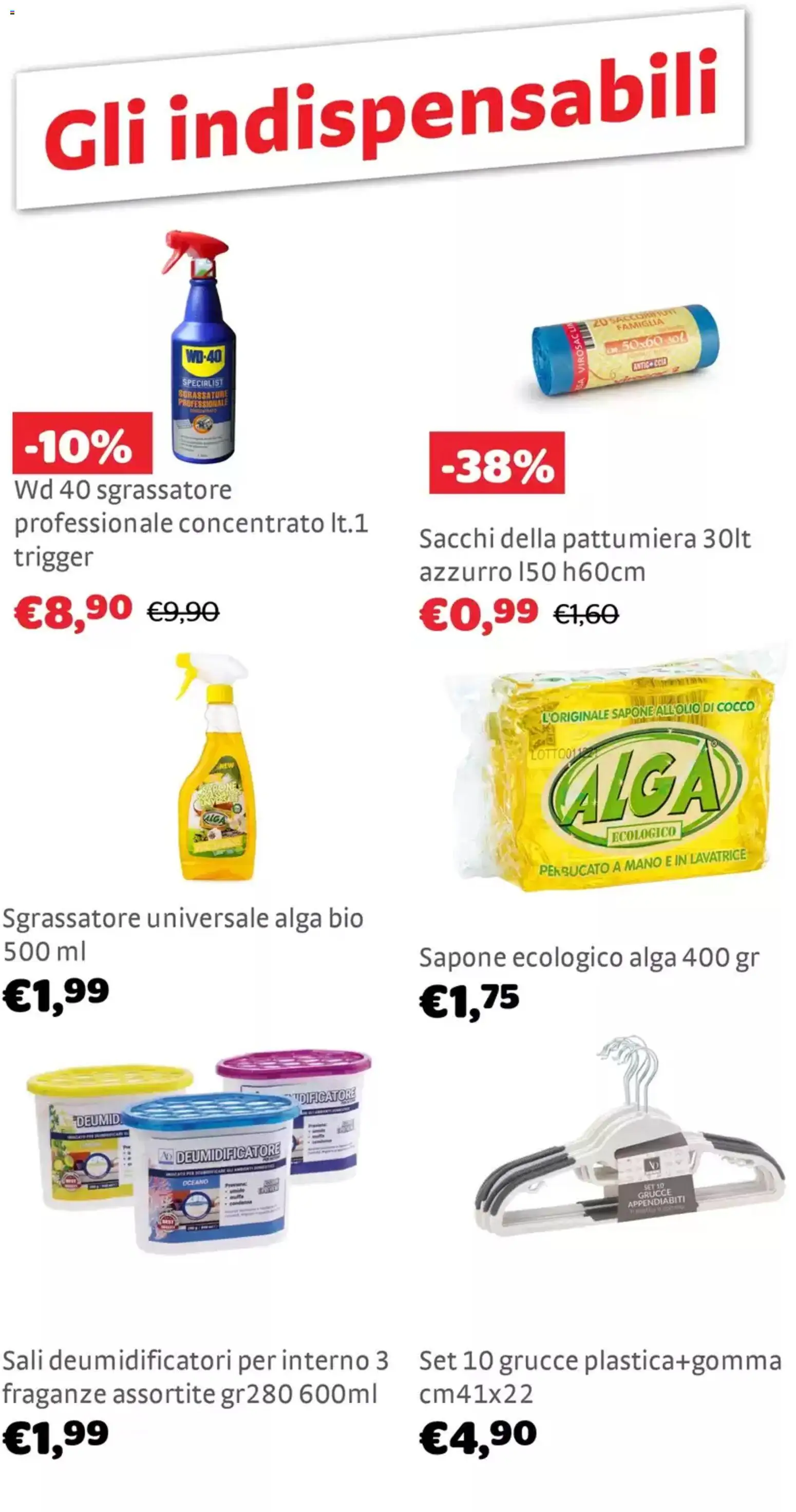 Volantino Brico Center del 04.02.2026 | Pagina: 32 | Prodotti: Sapone, Cocco, Appendiabiti, Grucce