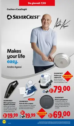 Anteprima del volantino Lidl volantino valido a partire dal 07.05.2026 | Pagina: 22 | Prodotti: Robot aspirapolvere, Aspirapolvere, Robot, Batteria