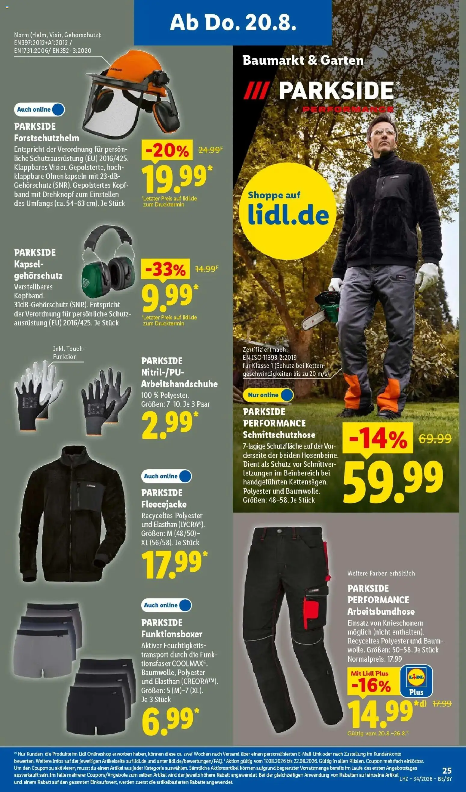 Lidl Prospekt Mahlow (ab 17.08.2026) zum Blättern » Angebote | Seite: 45 | Produkte: Boxer