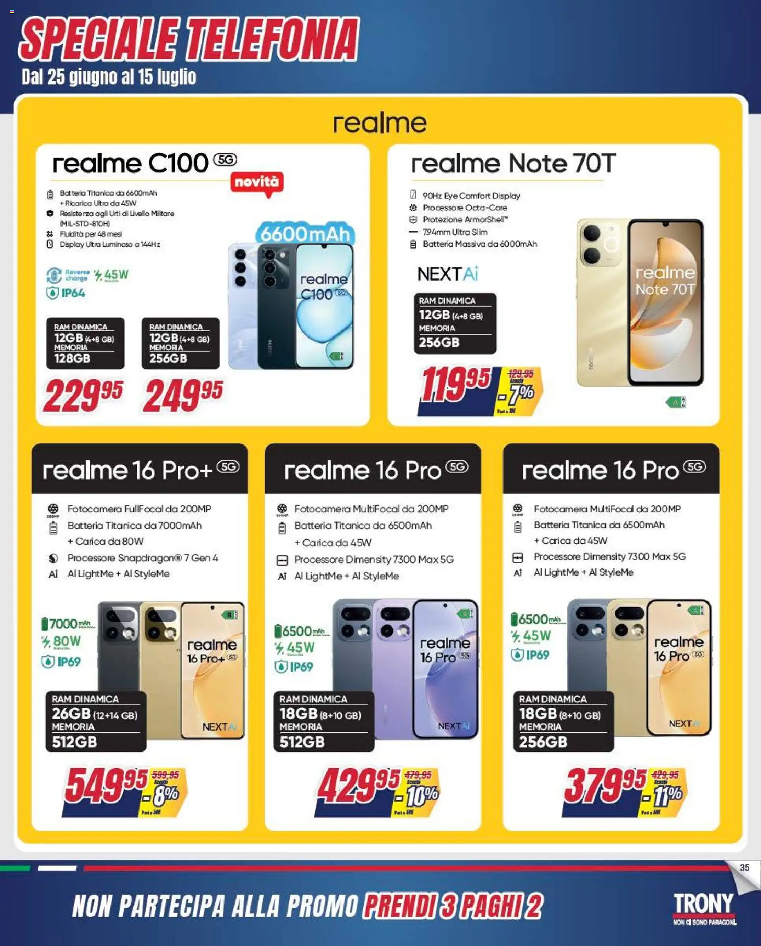 Volantino Trony del 25/06/2026 | Pagina: 35