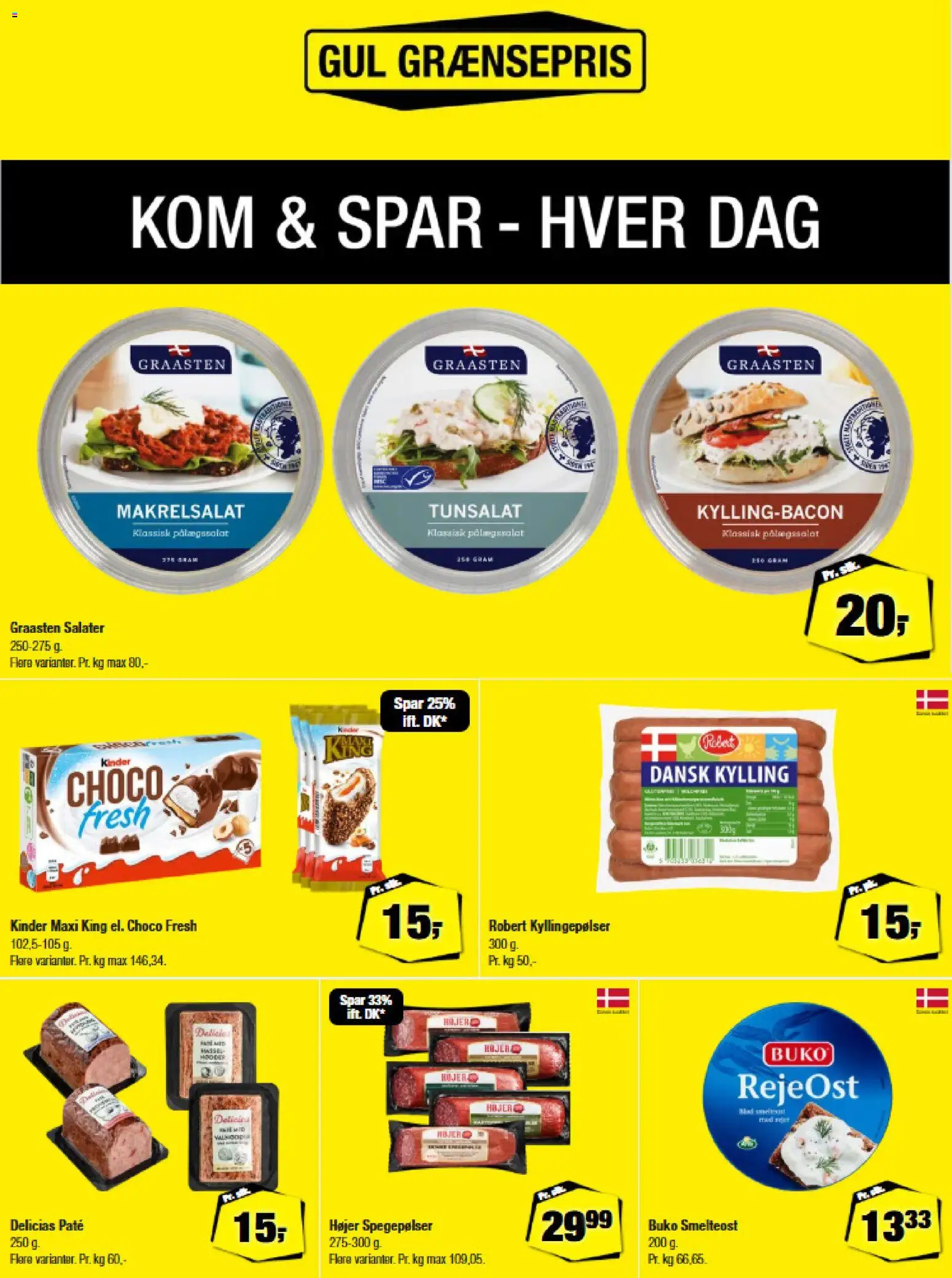 Calle tilbudsavis – gyldig fra 08/07/2026 | Side: 2 | Produkter: Paté, Kyllingepølser