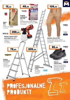 Pogląd oferty "Bricoman gazetka" - ważna od 27.04.2026 | Strona: 5 | Produkty: Spodnie, Drabina