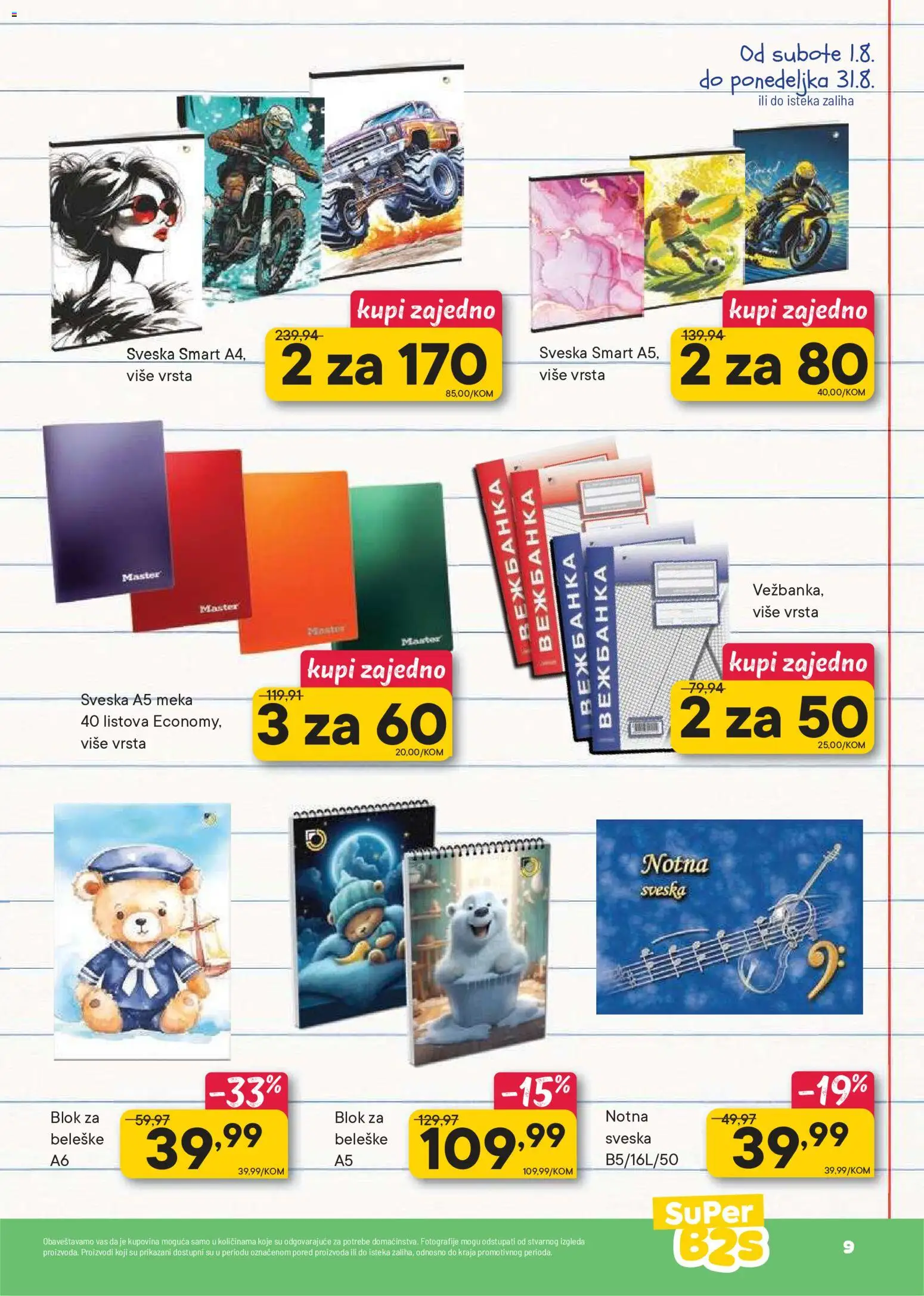 PerSu katalog - važi od 01.08.2026 | Strana: 9