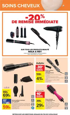 Carrefour - Prévisualisation de Carrefour Toutes en beauté valide à partir de 23/06/2026 | Page: 16 | Produits: Produits beauté, Brosse, Brosse ronde