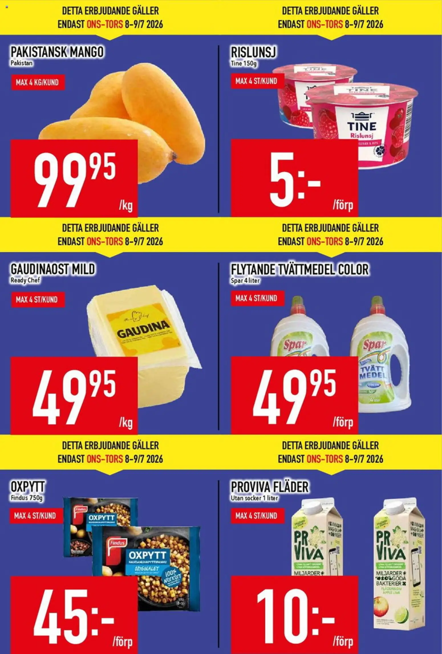 Matdax reklamblad aktuell från 06/07/2026 | Sida: 4