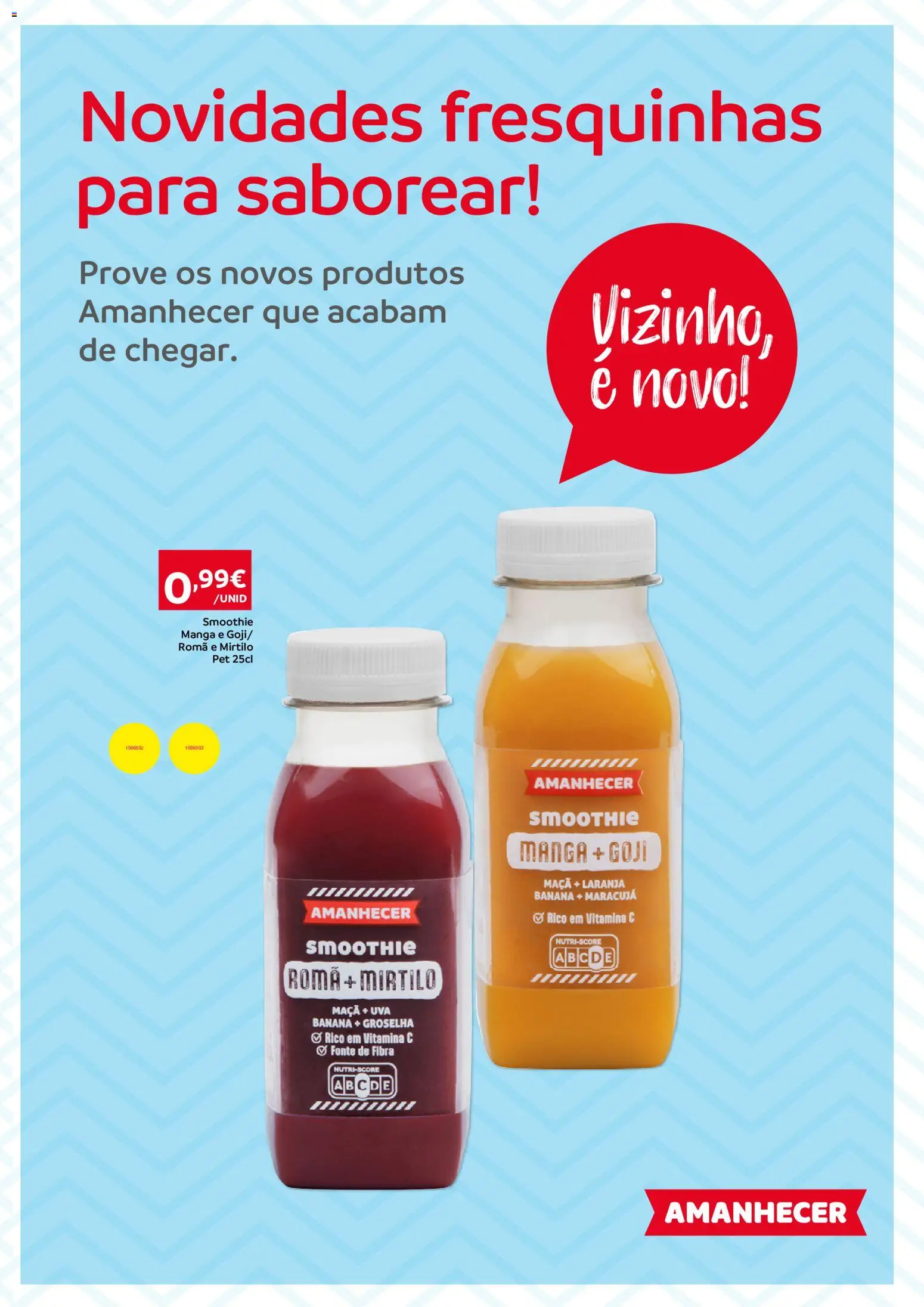 Amanhecer Folheto Madeira │ válido de 23/07/2026 | Página: 3 | Produtos: Banana, Maça, Vitamina c