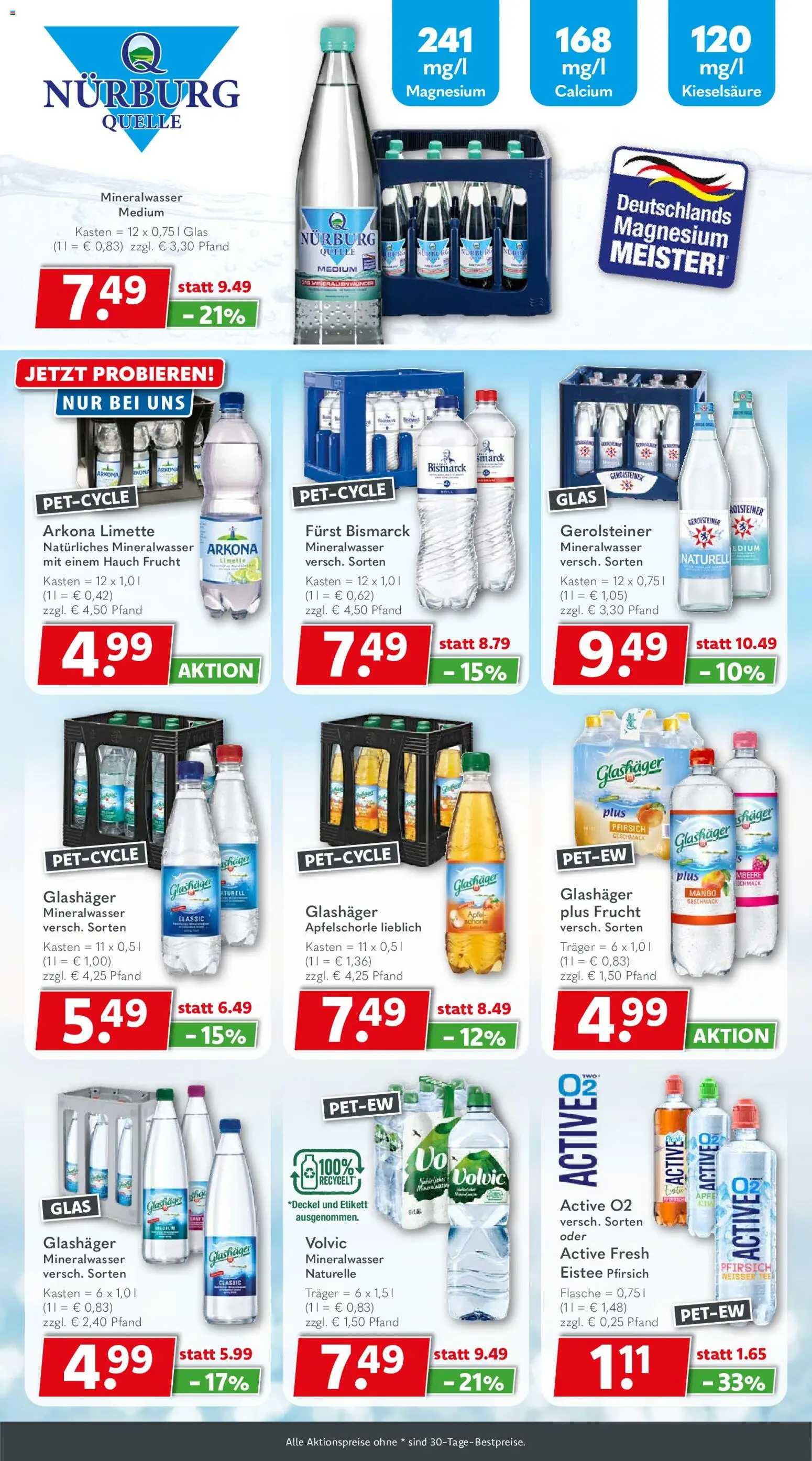 Getränkeland Prospekt – gültig ab 03.08.2026 | Seite: 6 | Produkte: Mineralwasser, Mango, Limette, Gerolsteiner