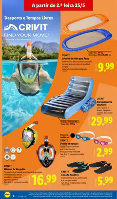 Pré-visualização Lidl Novidades válido de 25.05.2026 | Página: 6 | Produtos: Óculos, Copos, Top, Pá
