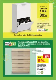Vista previa Leroy Merlin catálogo válido desde el 23/06/2026 | Página: 112 | Productos: Zapatero