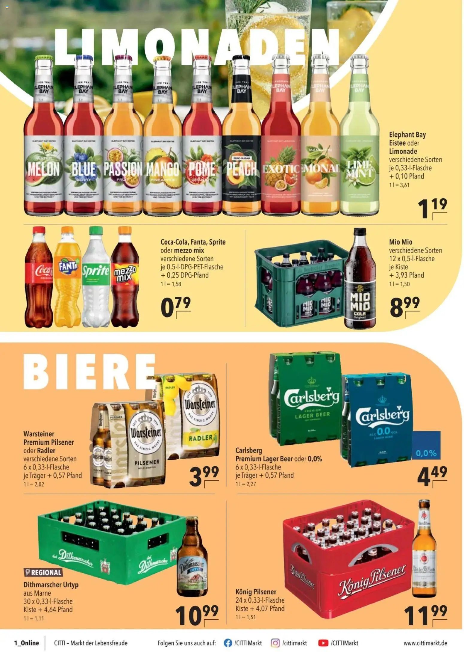 CITTI tilbudsavis – gyldig fra 19/08/2026 | Side: 12 | Produkter: Mango, Fanta, Cola
