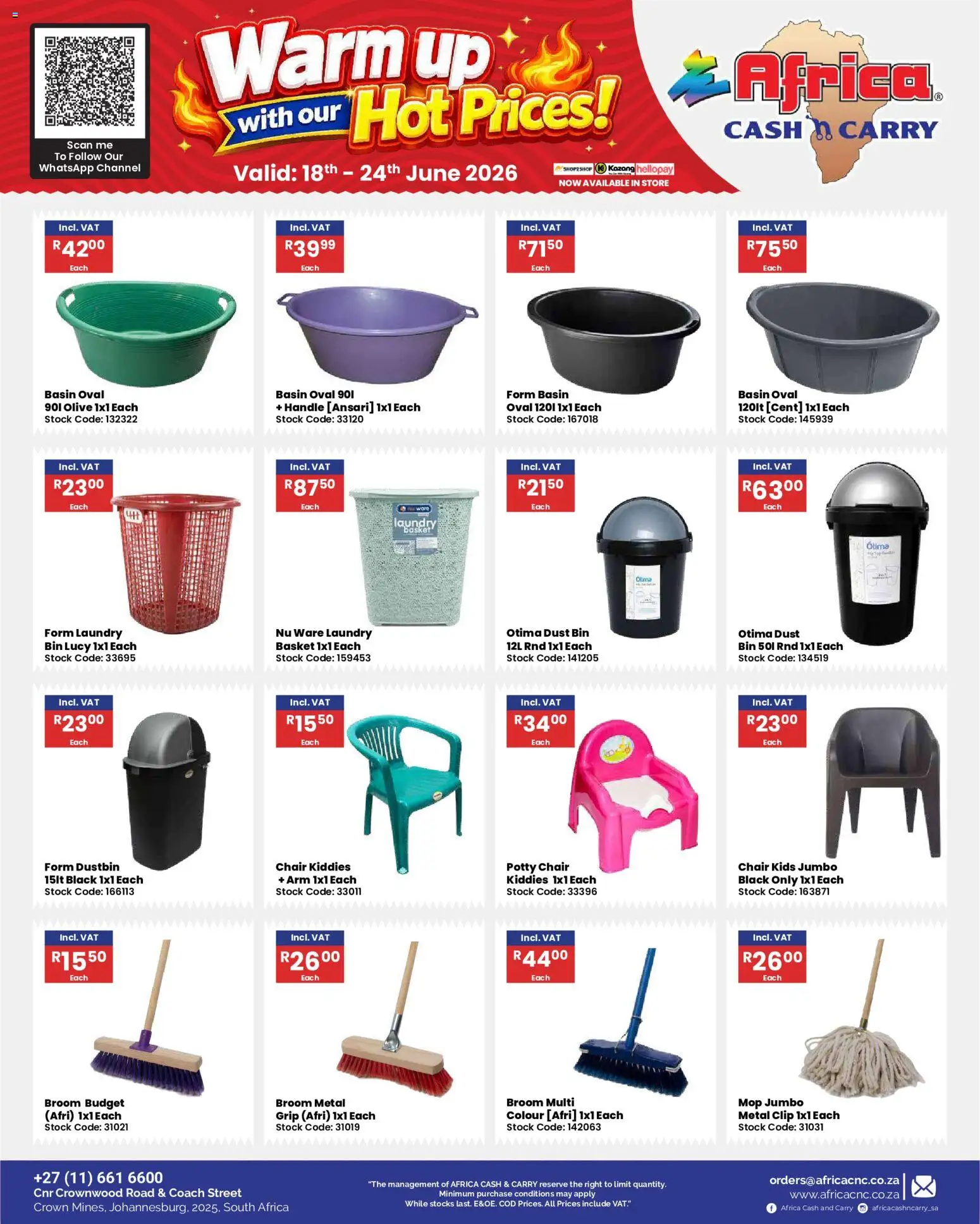 New Africa Cash & Carry catalogue – valid from 18.06.2026 | Page: 54